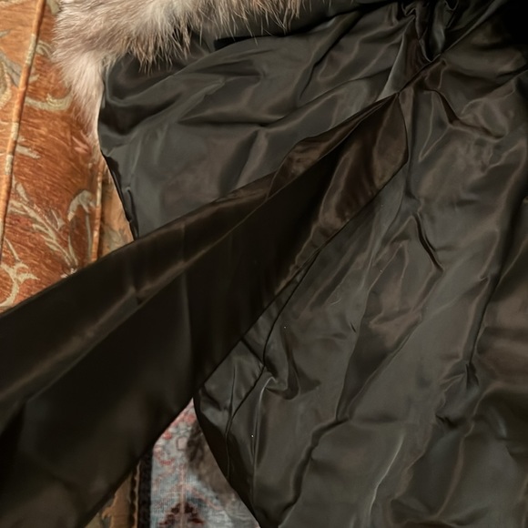 Raccoon fur coat S/M - Picture 7 of 16